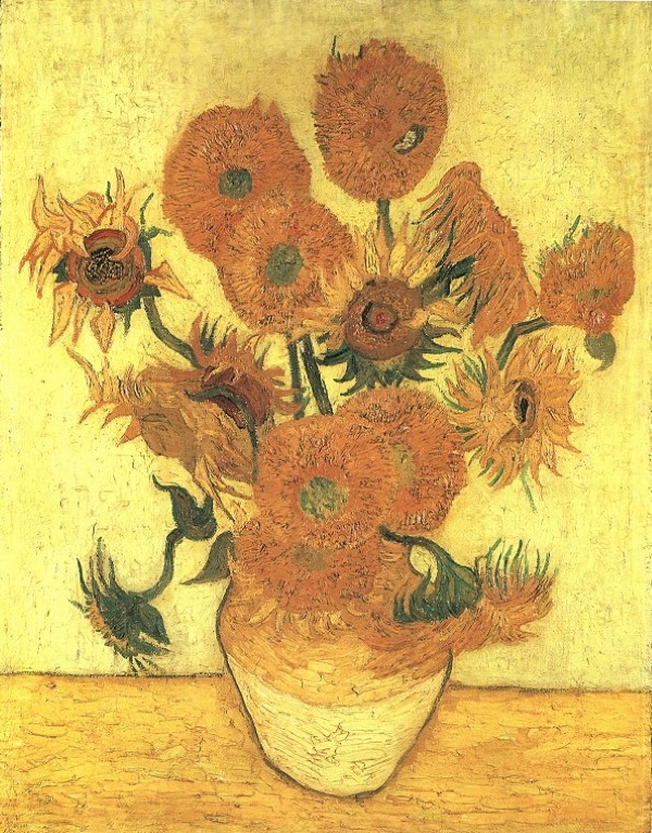 Van Gogh Sunflower Painting